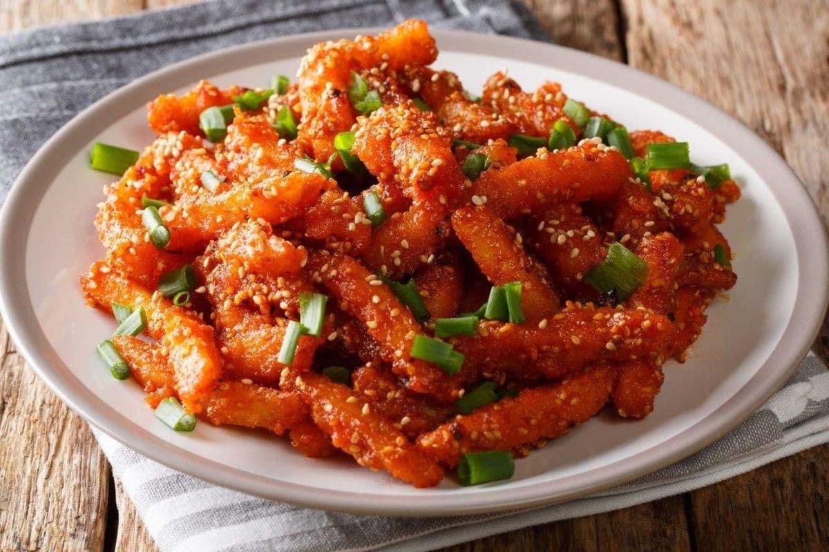Honey Chilli Potato