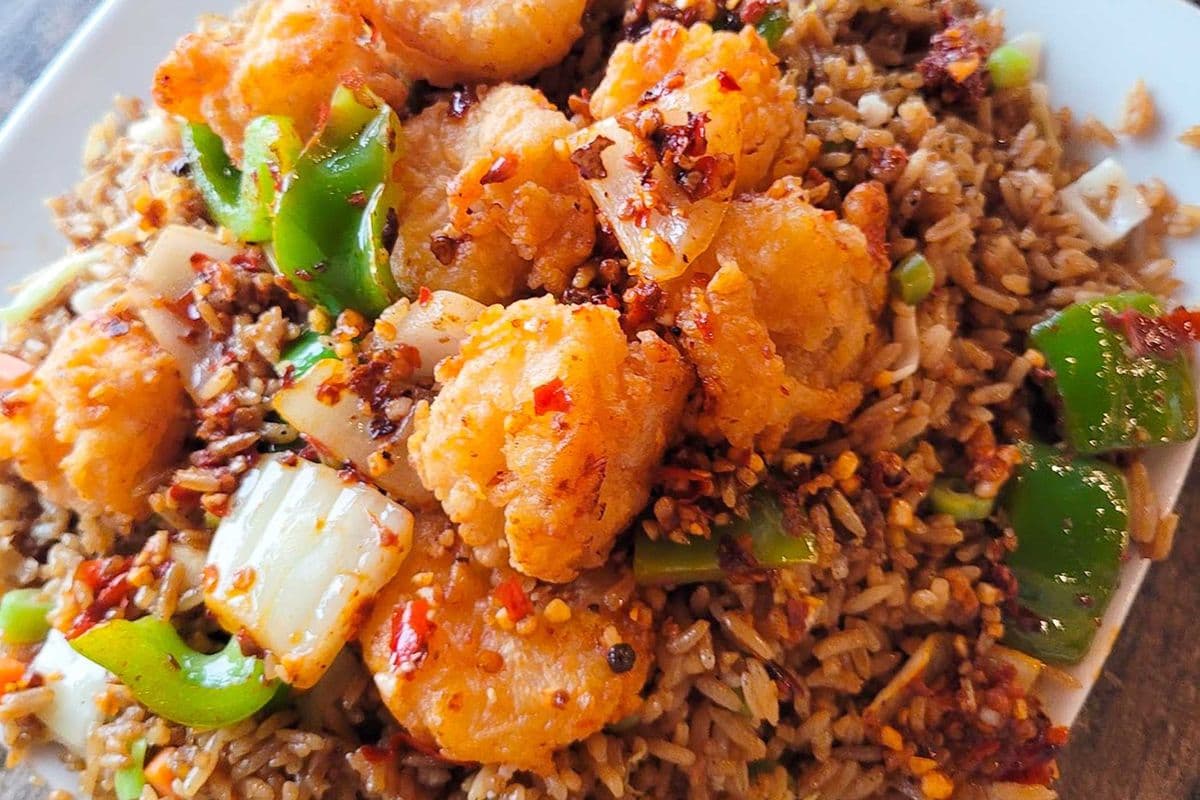 Pepper Shrimp Fried Rice