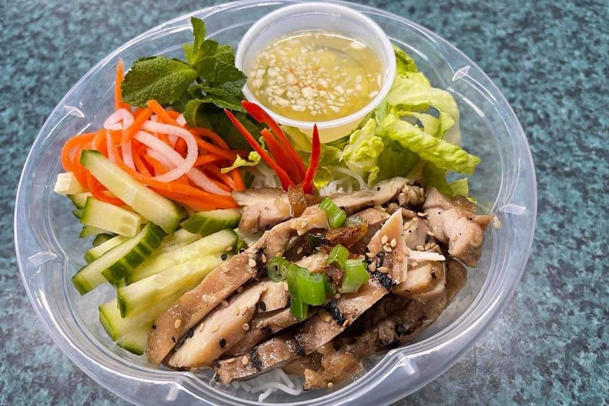 Bun Ga nuong - Vermicelle avec poulet grille