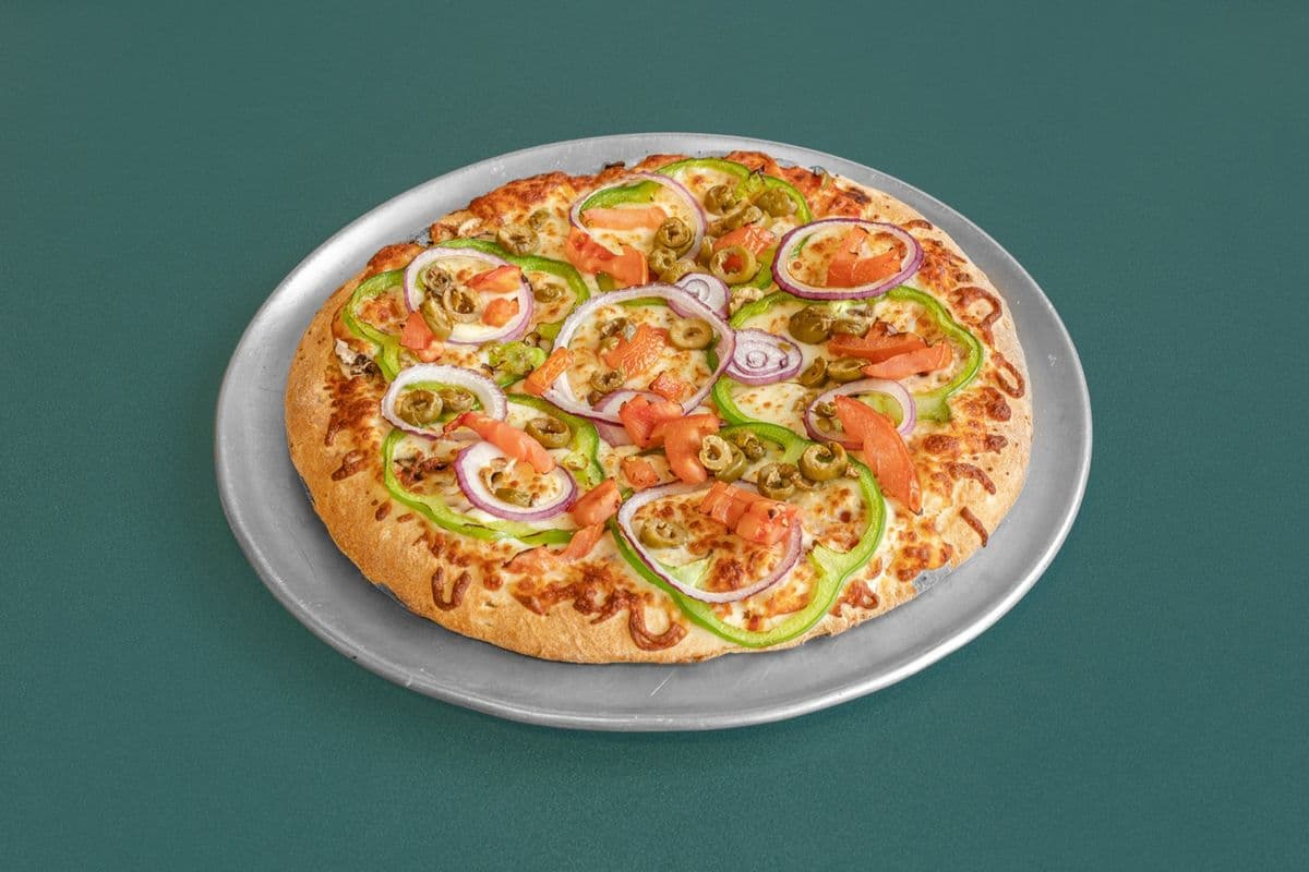 Petite pizza vegetarienne 10"