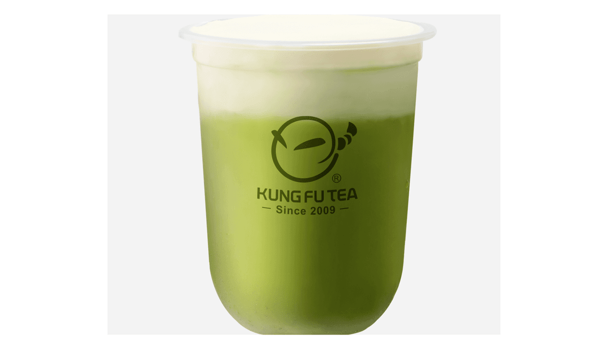 Cheese Milk Foam w Matcha