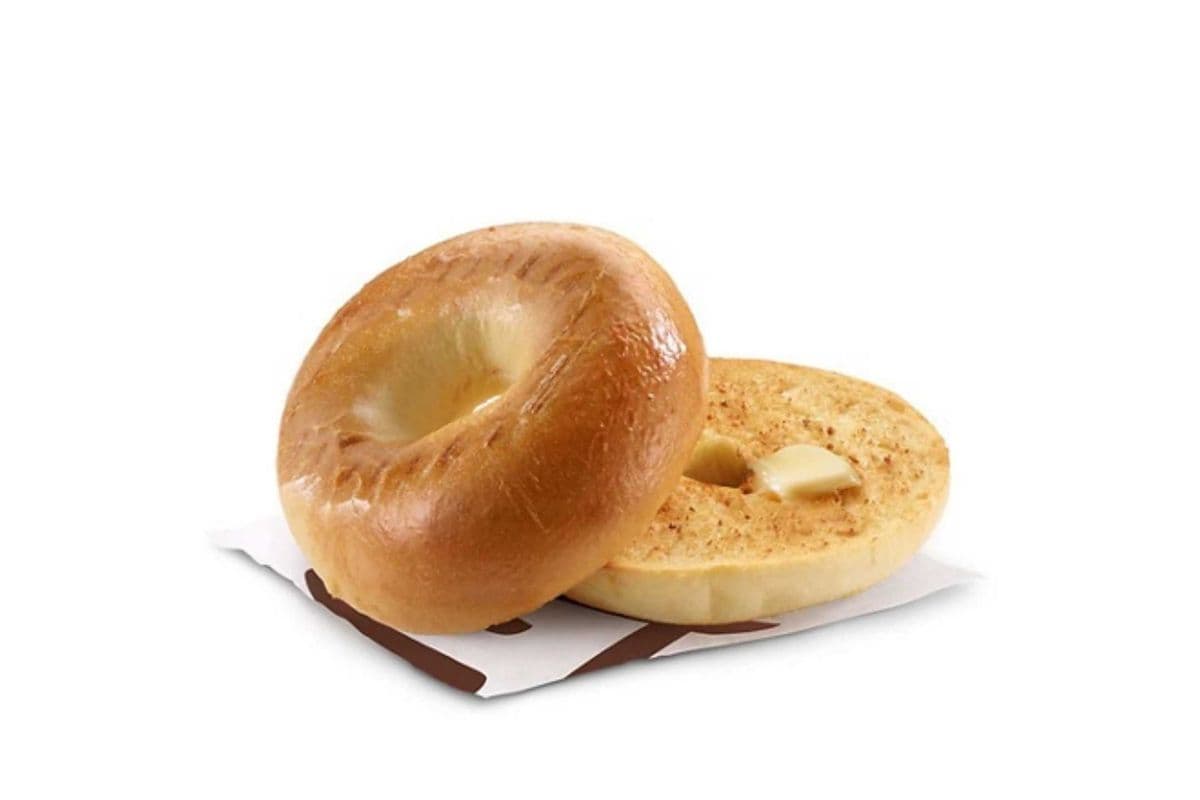 Toasted Bagel with butter