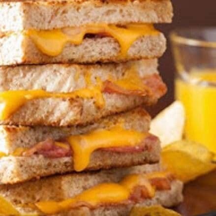 Grilled Cheese Bacon Sandwich