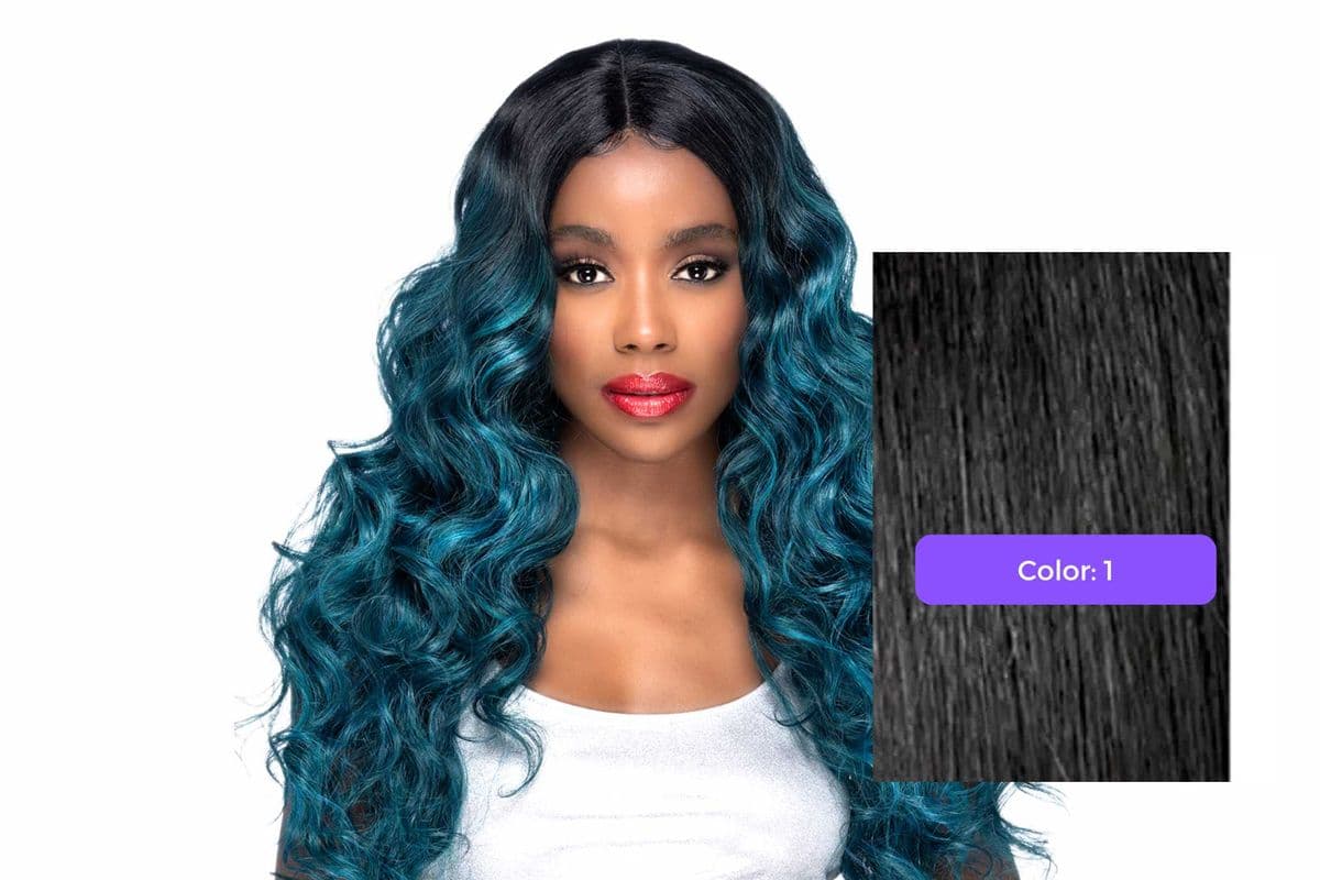 Vivica Fox Lace Wig 25" Layered Deep Wave Curl - UNITY