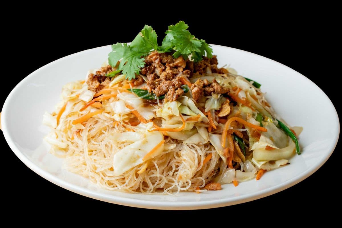 Stir-Fried Rice Noodle with Meat Sauce 台式炒米粉