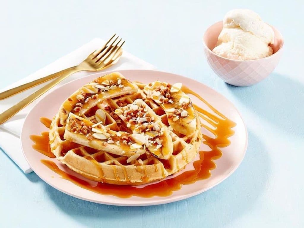 Banoffee Brûlée Waffle