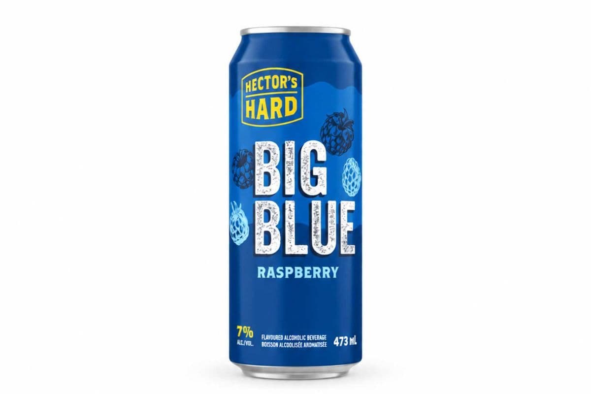 Hector's Hard Big Blue Raspberry (1 x 473ml)