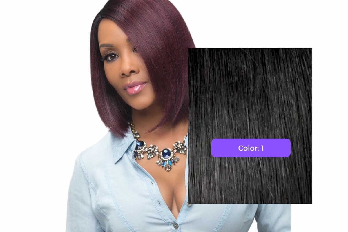 Usha Lace Front Wig by Vivica Fox (Colour 1)
