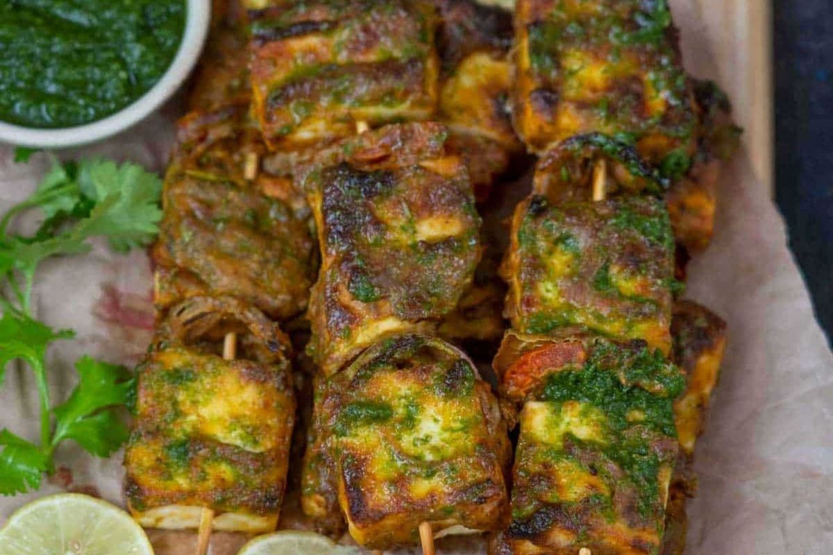 Haryali Paneer Tikka