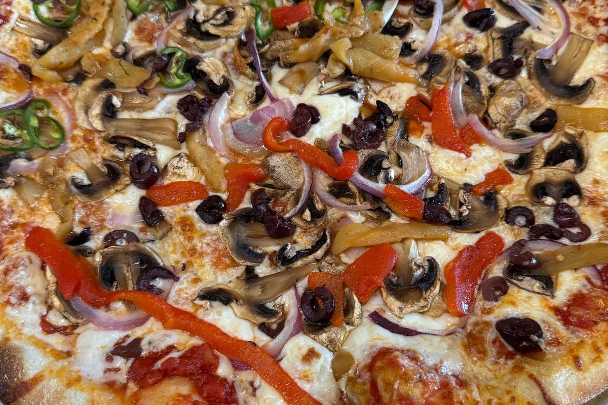 No meat Pizza