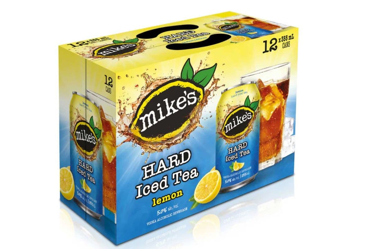 Mike's Hard Iced Tea Lemon (12 x 355 ml Cans)