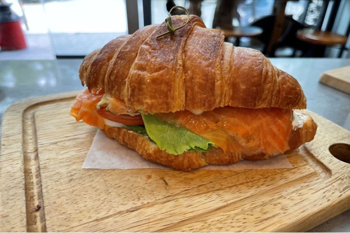Smoked Salmon Croissant