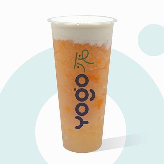 Peach Mango W/ Yogurt Foam