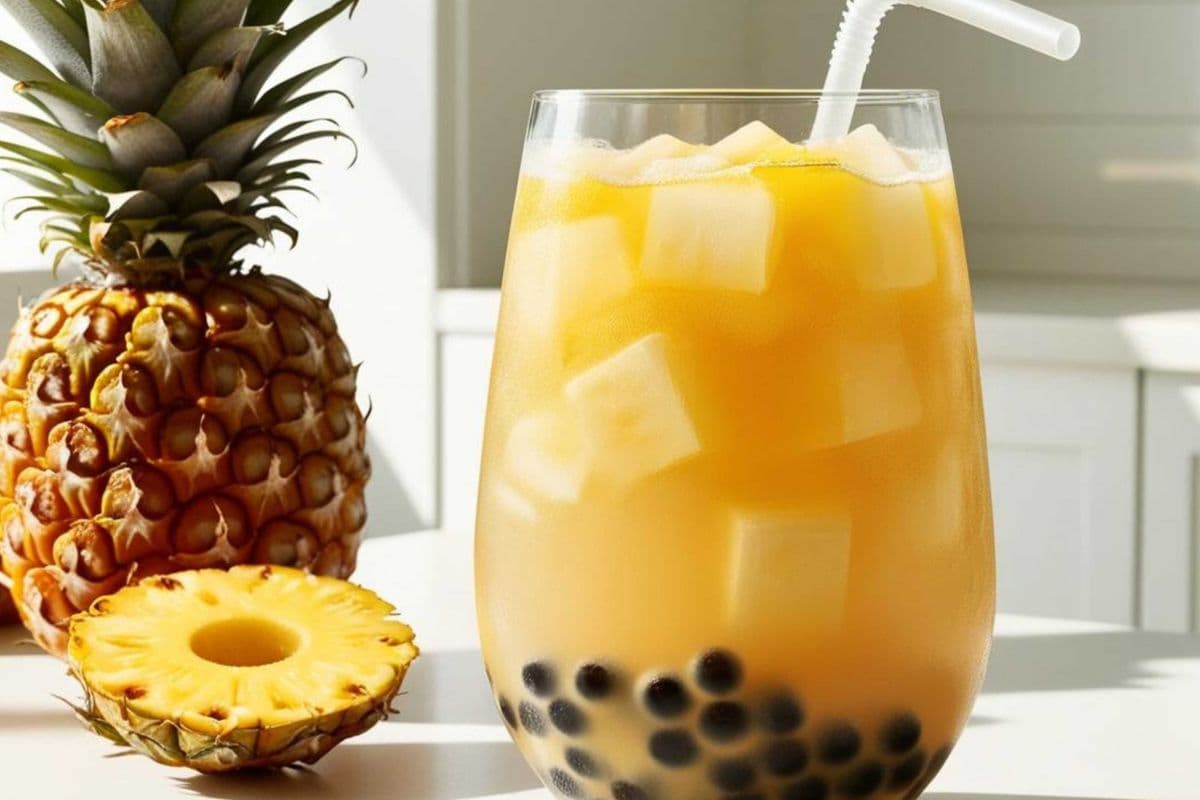 Pineapple Green tea
