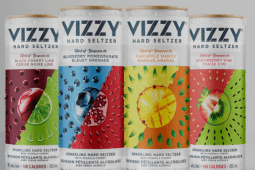 Vizzy Hard Seltzer (4 Mixed Pack) (1 x 473 ml)