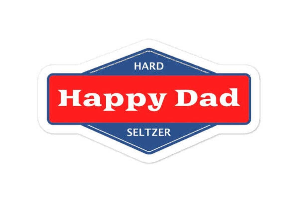 Happy Dad Vodka Seltzer (6 cans) (6 x 355 mL)