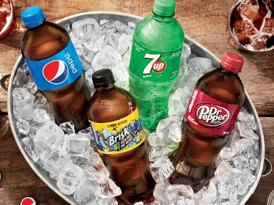 Combo - 4 Pack Bottled Pop (4 x 591 mL)