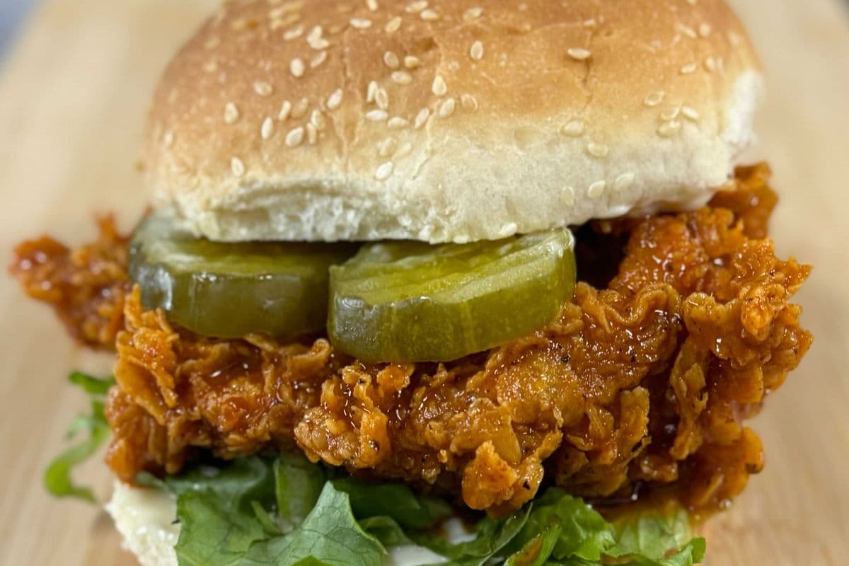 Nashville Hot Chicken Burger Combo