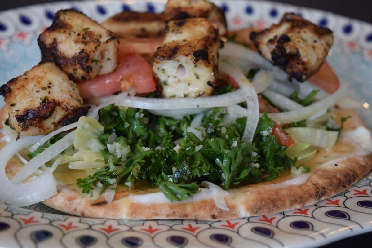 Chicken Breast Kebab Pita