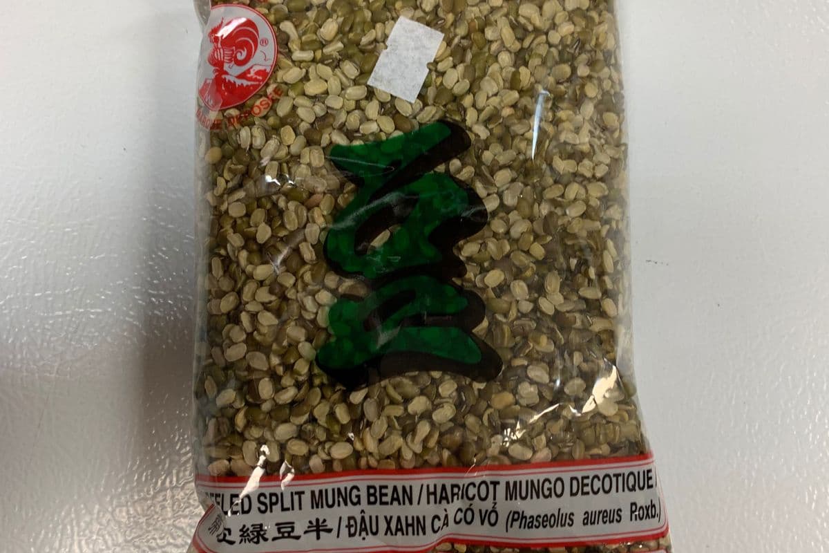 Split green mung beans -400g