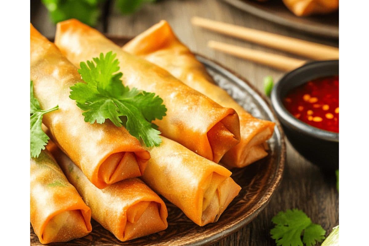 2 pcs Crunchy Spring Roll