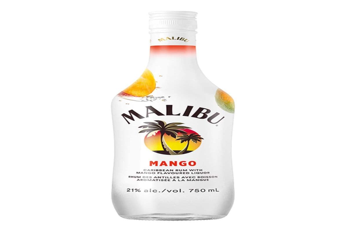 MALIBU CARIBBEAN MANGO RUM 750 ML (1 x 750 ML)