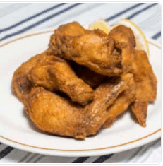 4. Deep-Fried Chicken Wings