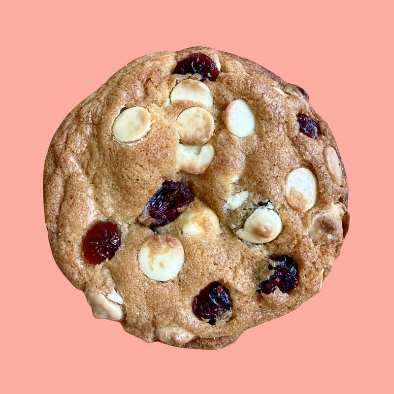 Macadamia white chocolate cranberry / Macadam chocolat blanc et canneberge