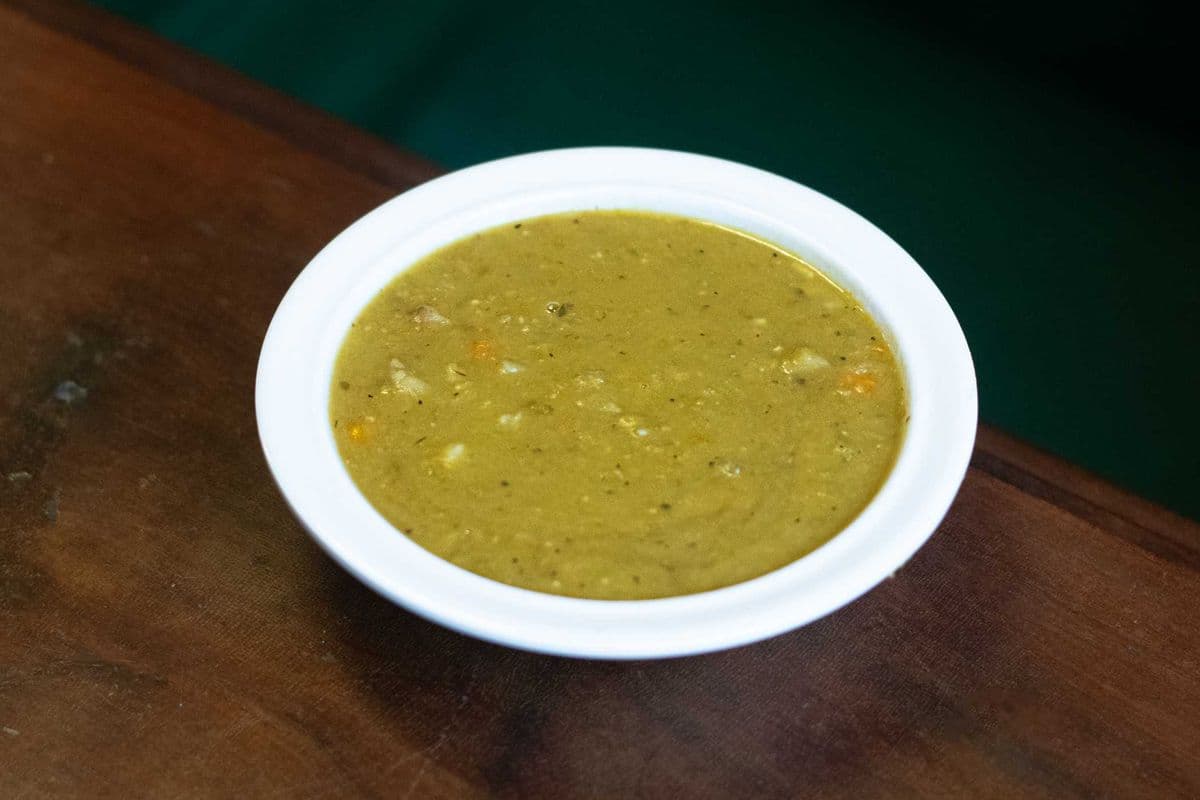 Split Pea Soup (one bowl)