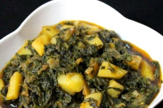 Sag Aloo Bahji