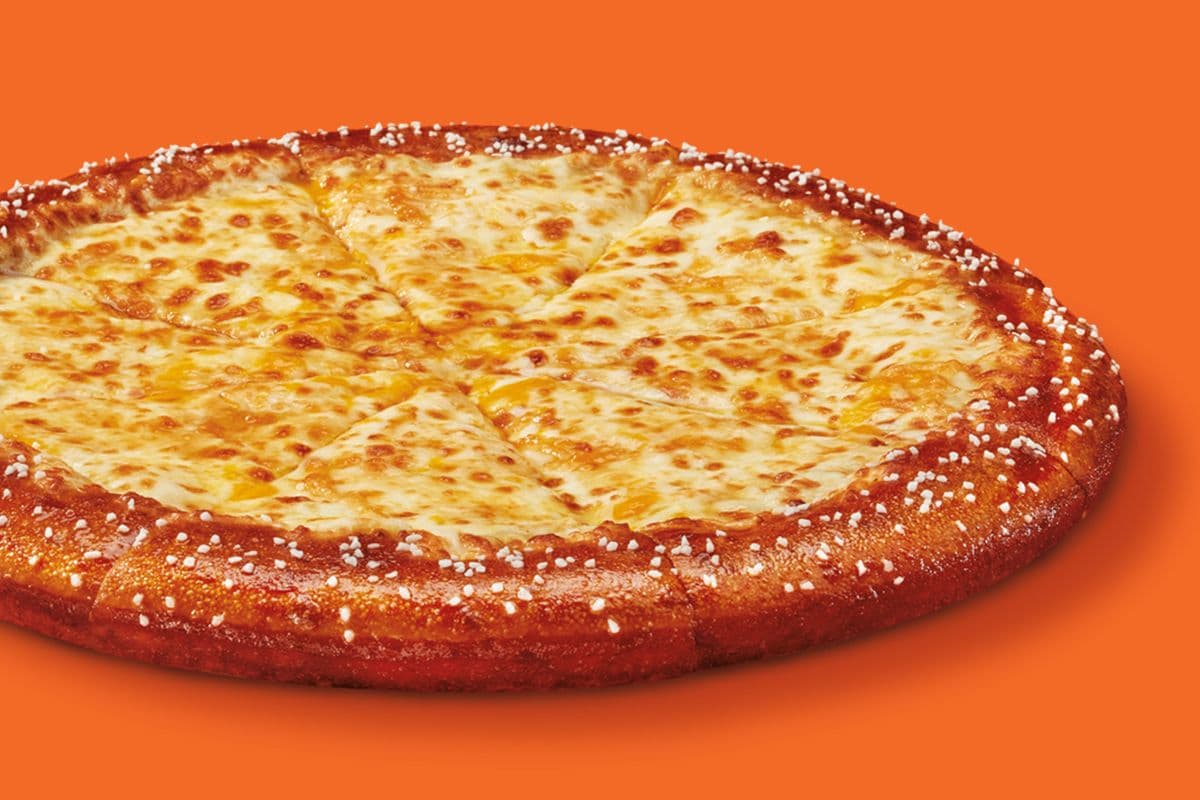 Medium Cheese Pretzel Crust Pizza with Tomato Sauce