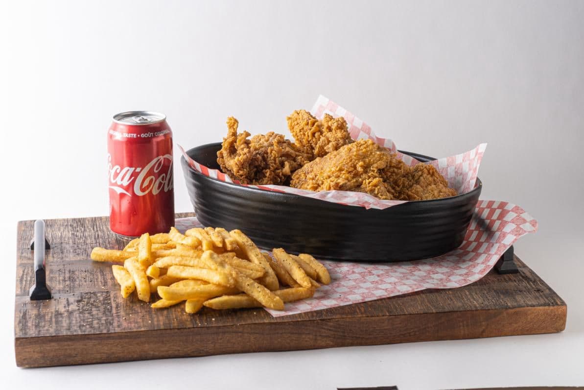8 Pieces Fried Chicken Combo