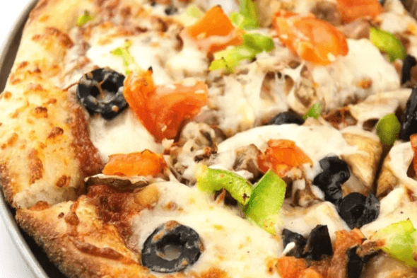 Small Four Seasons Veggie Pizza