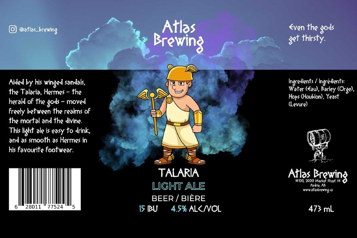 Talaria Light Ale (1 x 473 ml Can)