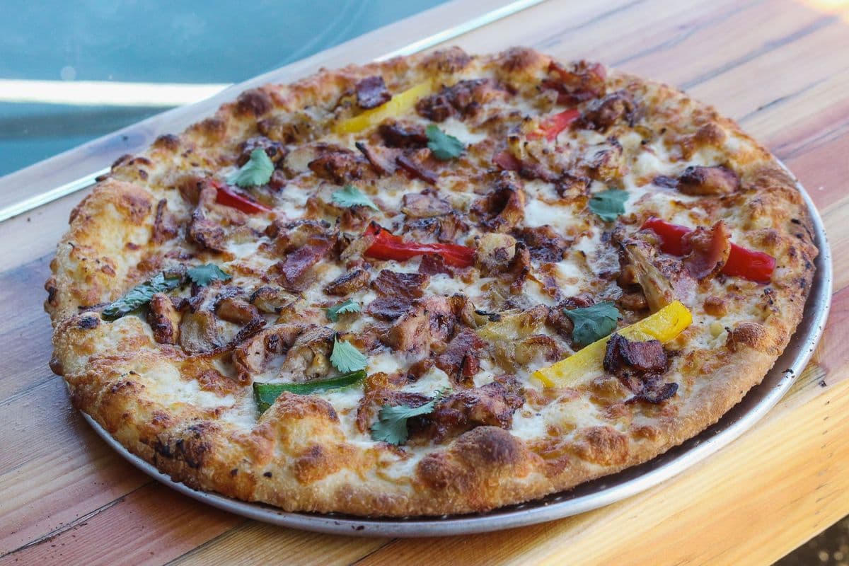 Medium Barnacle Boris' BBQ Chicken Pizza
