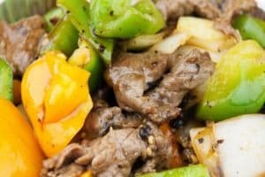 58. Beef Black Bean Vegetables