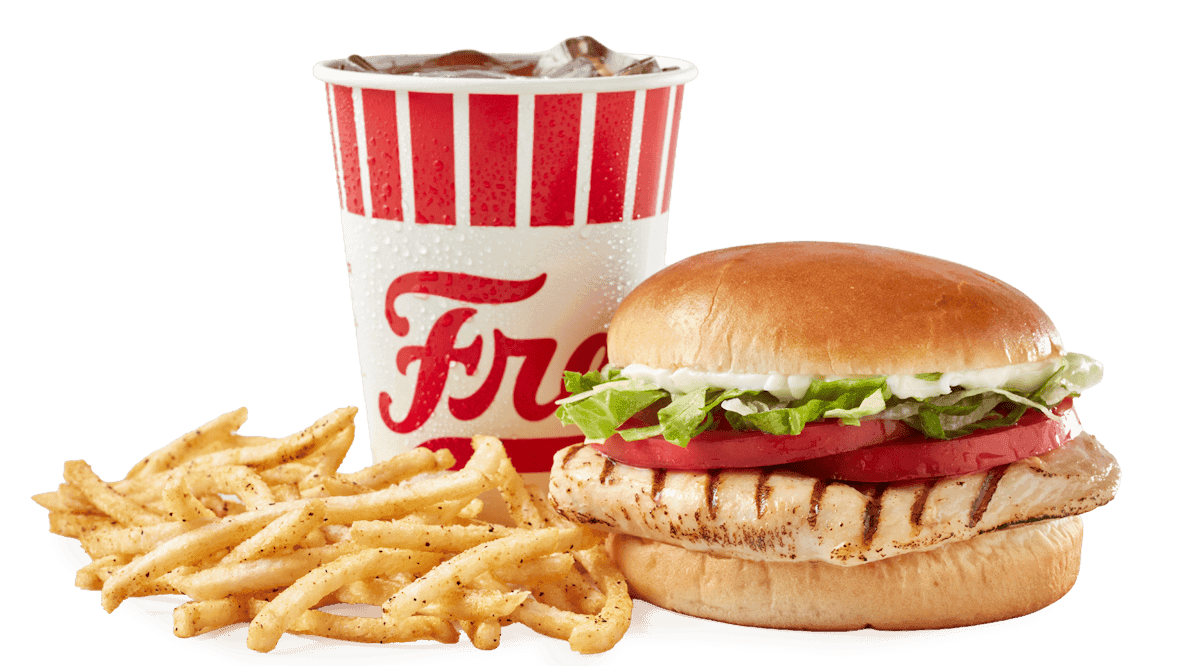 Senior Grilled Chicken Sandwich Meal