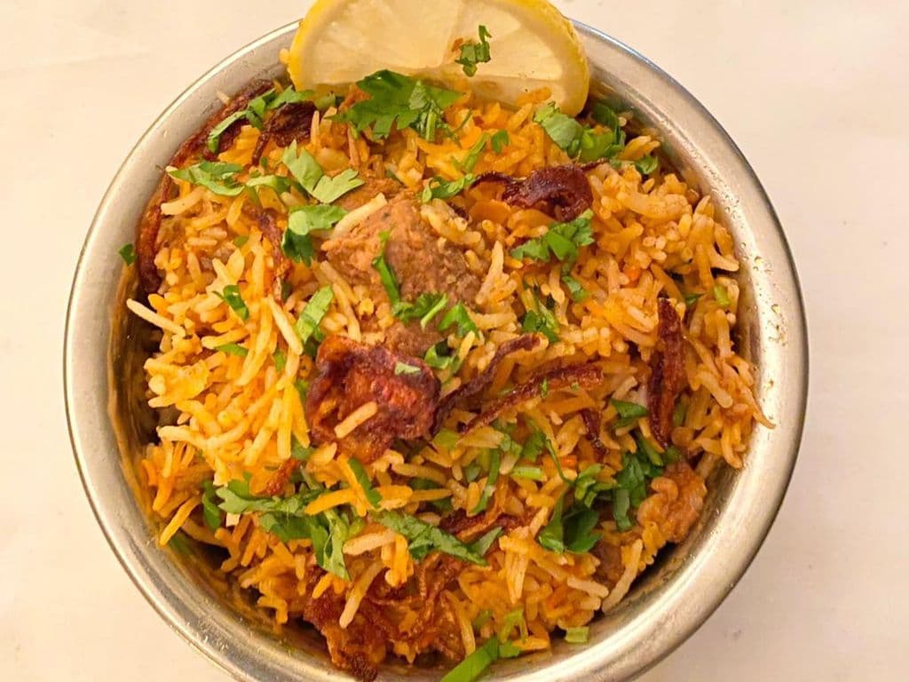 Byriani d'agneau / Lamb Byriani