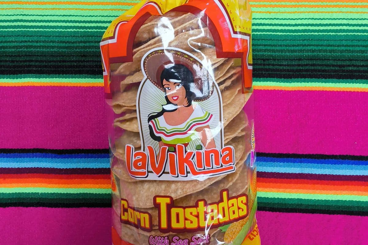 Corn Tostadas La Vikina with Sea Salt (300g)