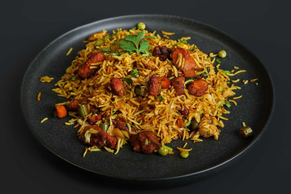 Schezwan Shrimp Fried Rice