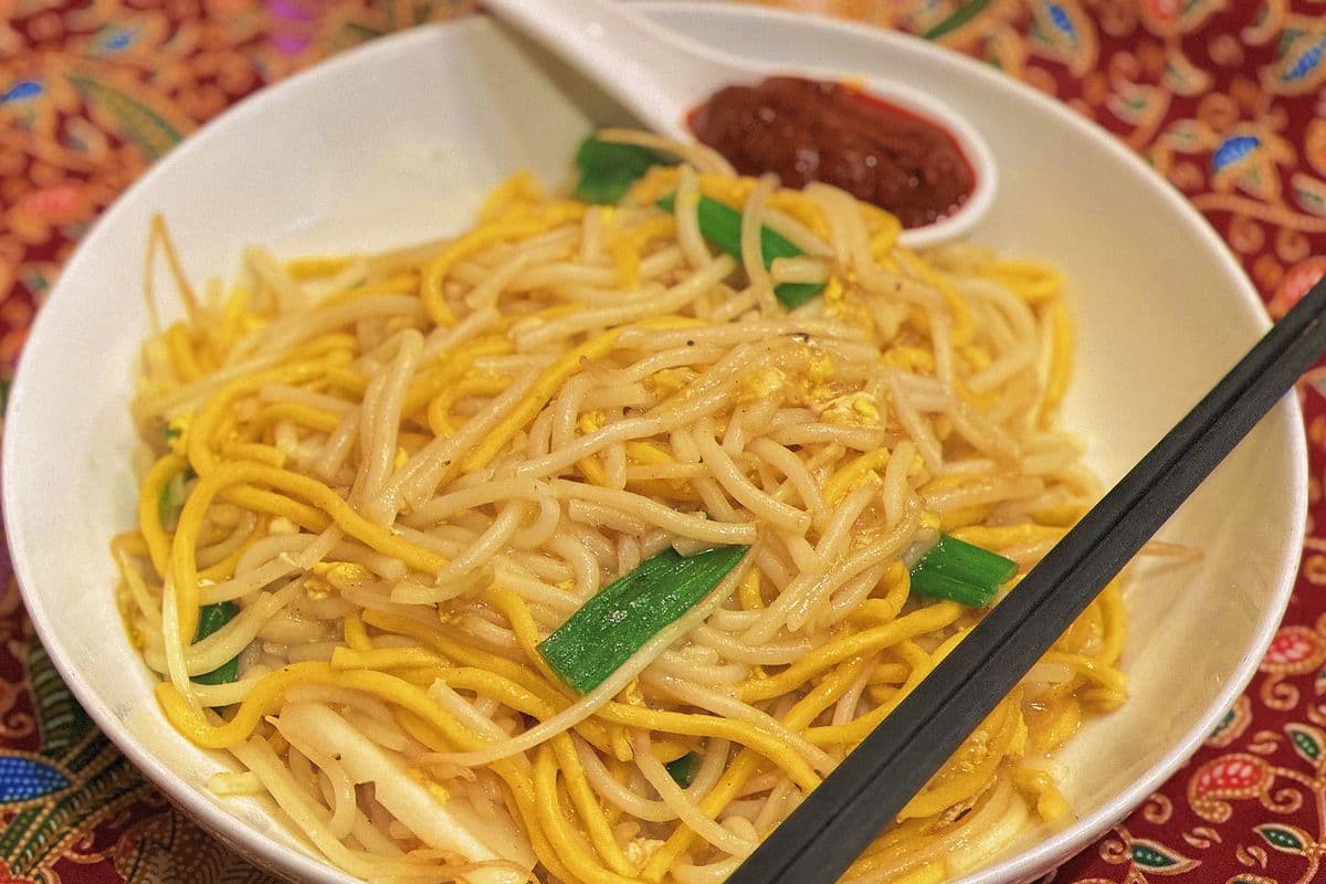 Fried Prawn Hokkian Mee 福建炒虾面