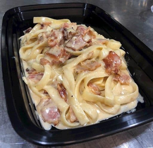 Fettucini carbonara