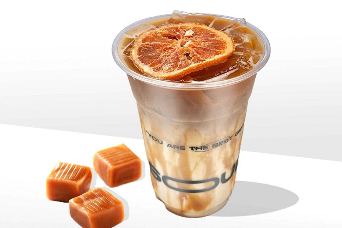 Orange Toffe Latte