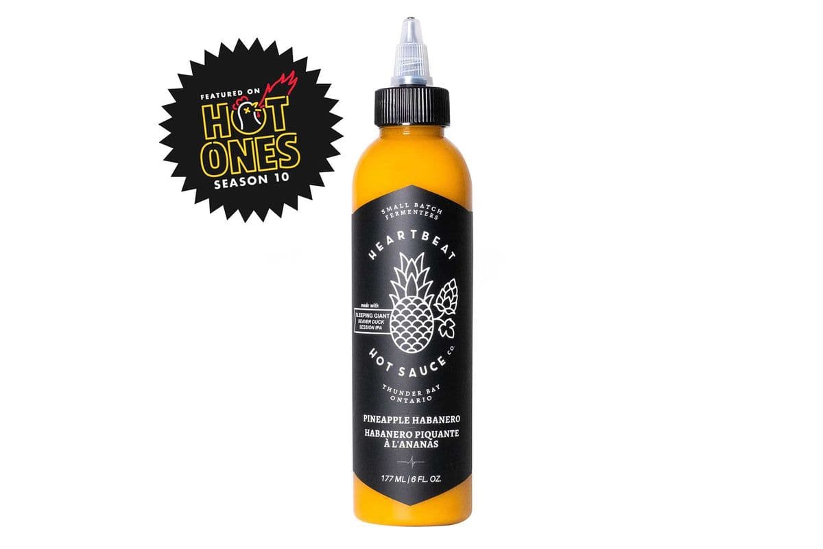 Heartbeat Hot Sauce Pineapple Habanero (177ml/6oz)