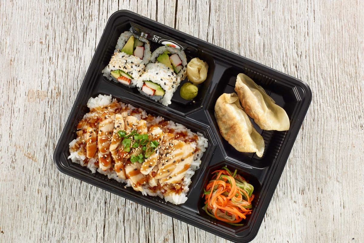 Grilled Chicken Bento Box