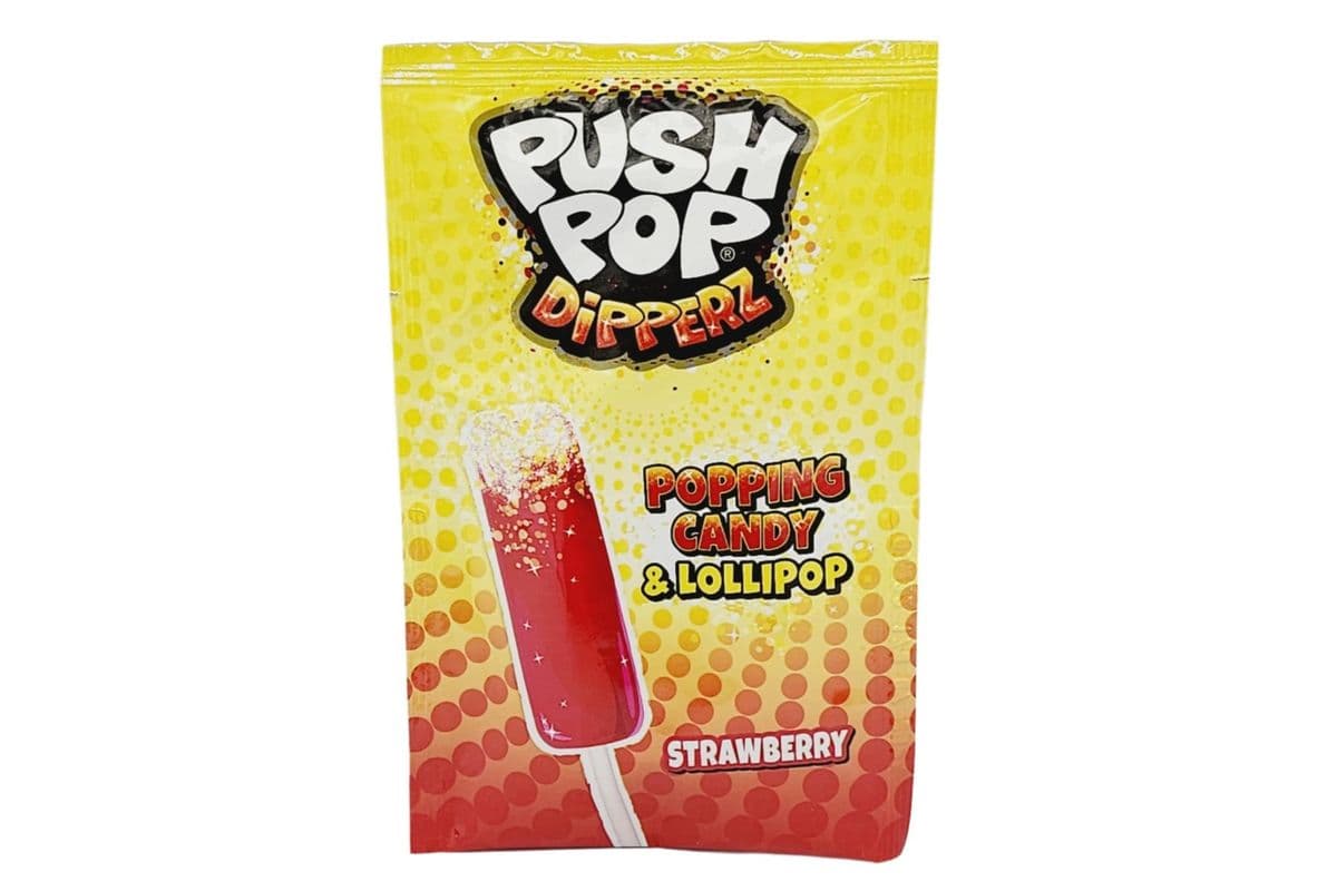 Push Pop Dipperz - Strawberry