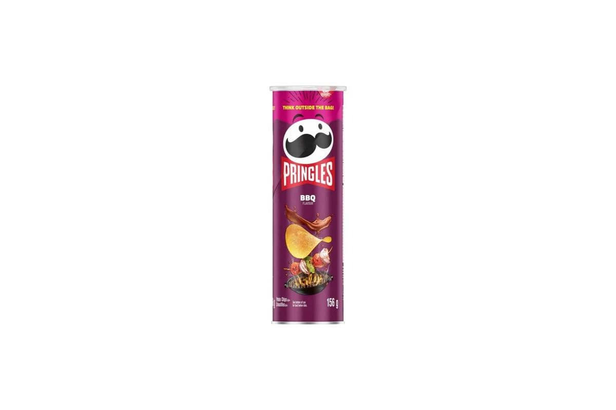 Pringles BBQ Flavour Potato Chips 156 G (156gm)