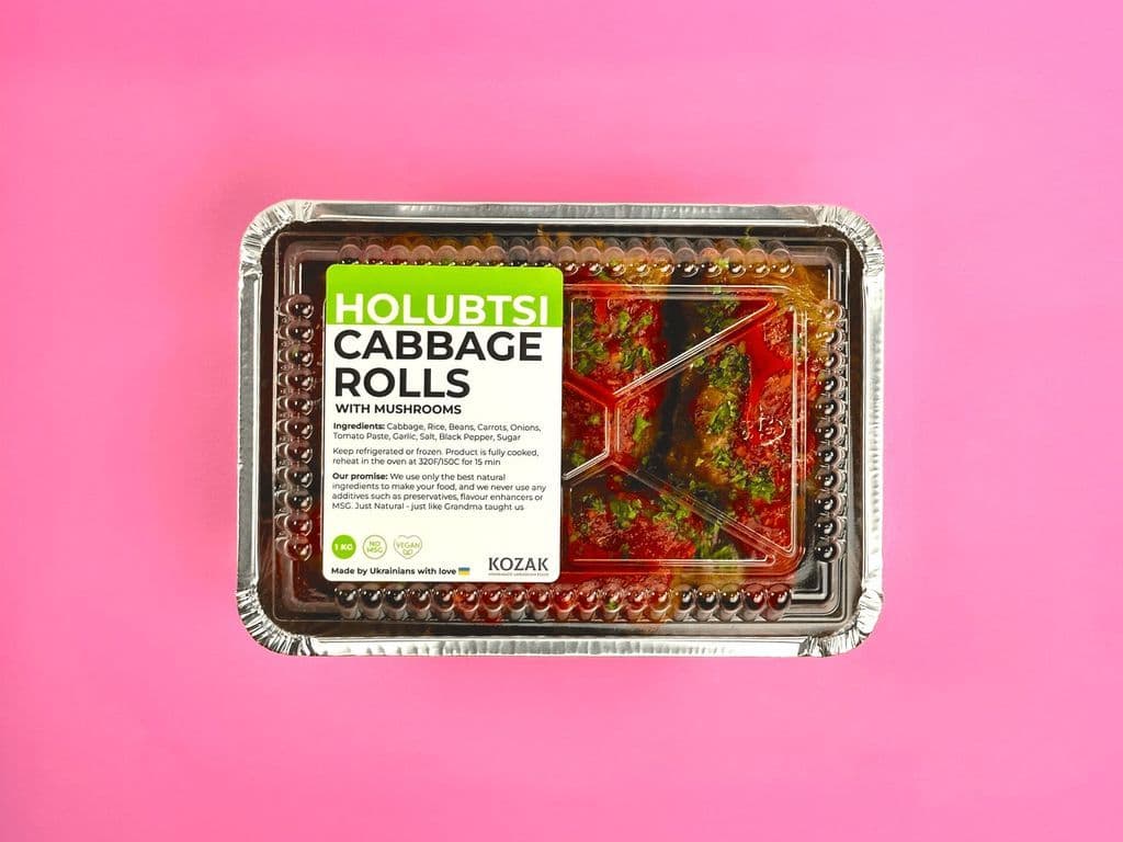 1kg Vegan “Holubtsi” Cabbage Rolls