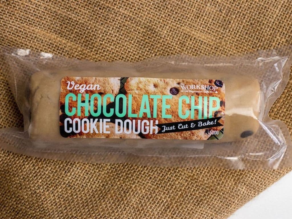 Frozen Chocolate Chip Cookie Dough (V)