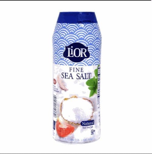 Lior Fine Sea Salt 500g